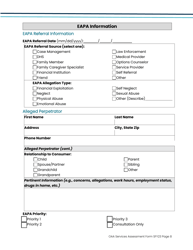 Oaa Services Assessment Form - Iowa, Page 8