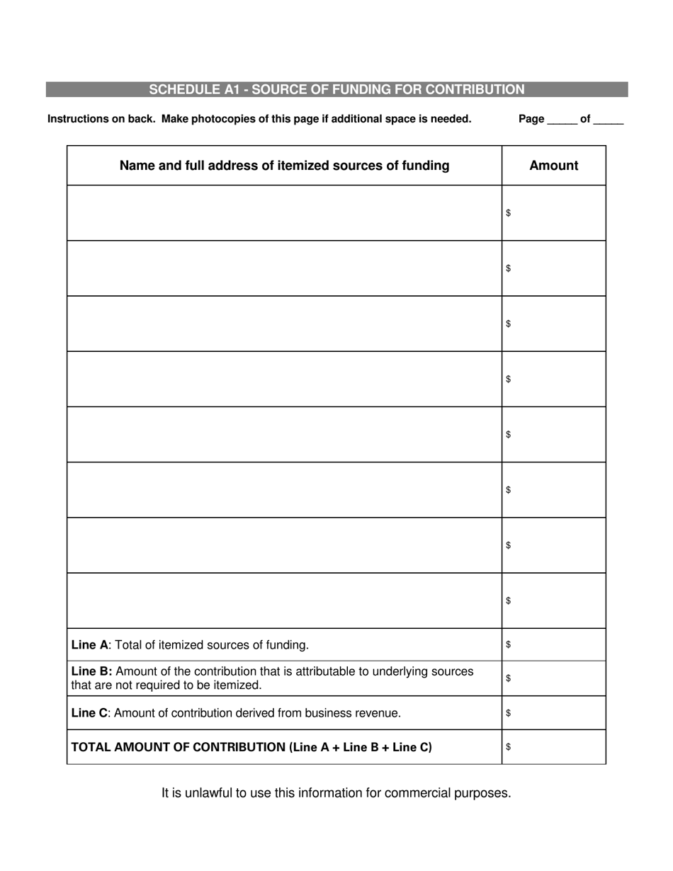 Disclosure Statement for Corporations and Other Unregistered Associations Contributing to Independent Expenditure Committees and Funds - Minnesota, Page 3