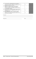 Form D Worksheet B Child Support Obligation - Parish of East Baton Rouge, Louisiana, Page 2