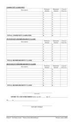 Form H Detailed Descriptive List - Parish of East Baton Rouge, Louisiana, Page 2