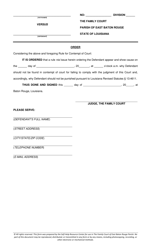 Rule for Contempt of Court - Parish of East Baton Rouge, Louisiana, Page 4