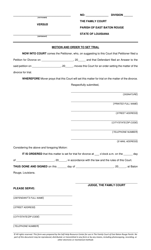 Petition for Divorce - Domestic Violence Divorce - Parish of East Baton Rouge, Louisiana, Page 5