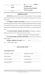 Petition for Divorce - Domestic Violence Divorce - Parish of East Baton Rouge, Louisiana, Page 6