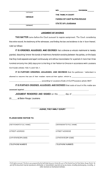 Petition for Divorce - No Fault Divorce (With Minor Children) - Parish of East Baton Rouge, Louisiana, Page 6