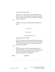 Form DC10:1 Answer and Counterclaim for Dissolution of Marriage (Children) - Nebraska, Page 4