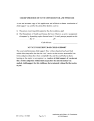 Form DC6:2 Application and Affidavit for Termination of Child Support - Nebraska, Page 4
