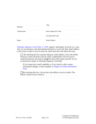 Form DC6:14.5 Complaint for Modification of Child Support (Increase) - Nebraska, Page 3
