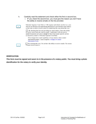 Instructions for Form DC6:15.3 Complaint for Modification of Custody or Parenting Plan - Nebraska, Page 5