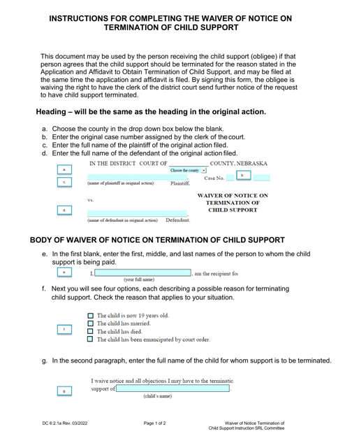 Form DC6:2.1  Printable Pdf