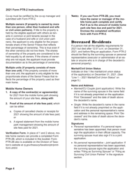 Instructions for Form PTR-2 Senior Freeze (Property Tax Reimbursement) Application - New Jersey, Page 5