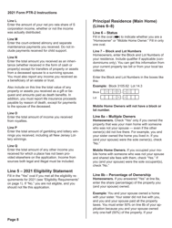 Instructions for Form PTR-2 Senior Freeze (Property Tax Reimbursement) Application - New Jersey, Page 9