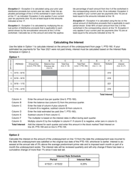 Form PTE-160 Underpayment of Estimated Pass-Through Business Alternative Income Tax - New Jersey, Page 3