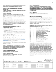 Instructions for Form PTE-100 Pass-Through Business Alternative Income Tax Return - New Jersey, Page 4