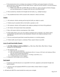 Form DOC047 Security Regulations Acknowledgement - Nevada, Page 2
