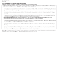 Form SFN62013 Tobacco Product Manufacturer Certification - North Dakota, Page 6