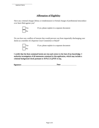 Application for Committee/Board Membership - Pennsylvania, Page 5