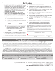 Form HSWA1 Application for the Low Income Household Water Assistance Program (Lihwap) - Pennsylvania, Page 3