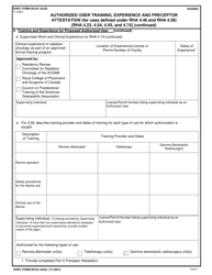 DHEC Form 0814C (AUS) Authorized User Training, Experience and Preceptor Attestation (For Uses Defined Under Rha 4.46 and Rha 4.58) (Rha 4.23, 4.54, 4.55, and 4.74) - South Carolina, Page 4