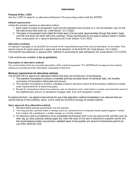 Form L-2203 Request for Alternative Method for Admissions Tax - South Carolina, Page 2