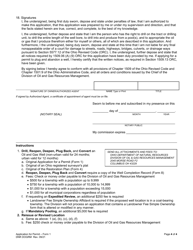 Form 1 Application for a Permit - Ohio, Page 4