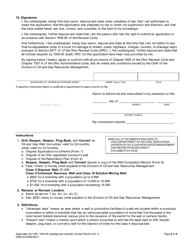 Form UIC1 Application for Orc 1509.06 Underground Injection Control Permit - Ohio, Page 4