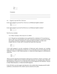Assisted Living Certification Application Tier Designation - Rhode Island, Page 12
