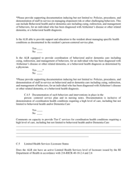 Assisted Living Certification Application Tier Designation - Rhode Island, Page 23