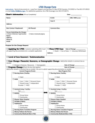 Ltss Change Form - Rhode Island, Page 2