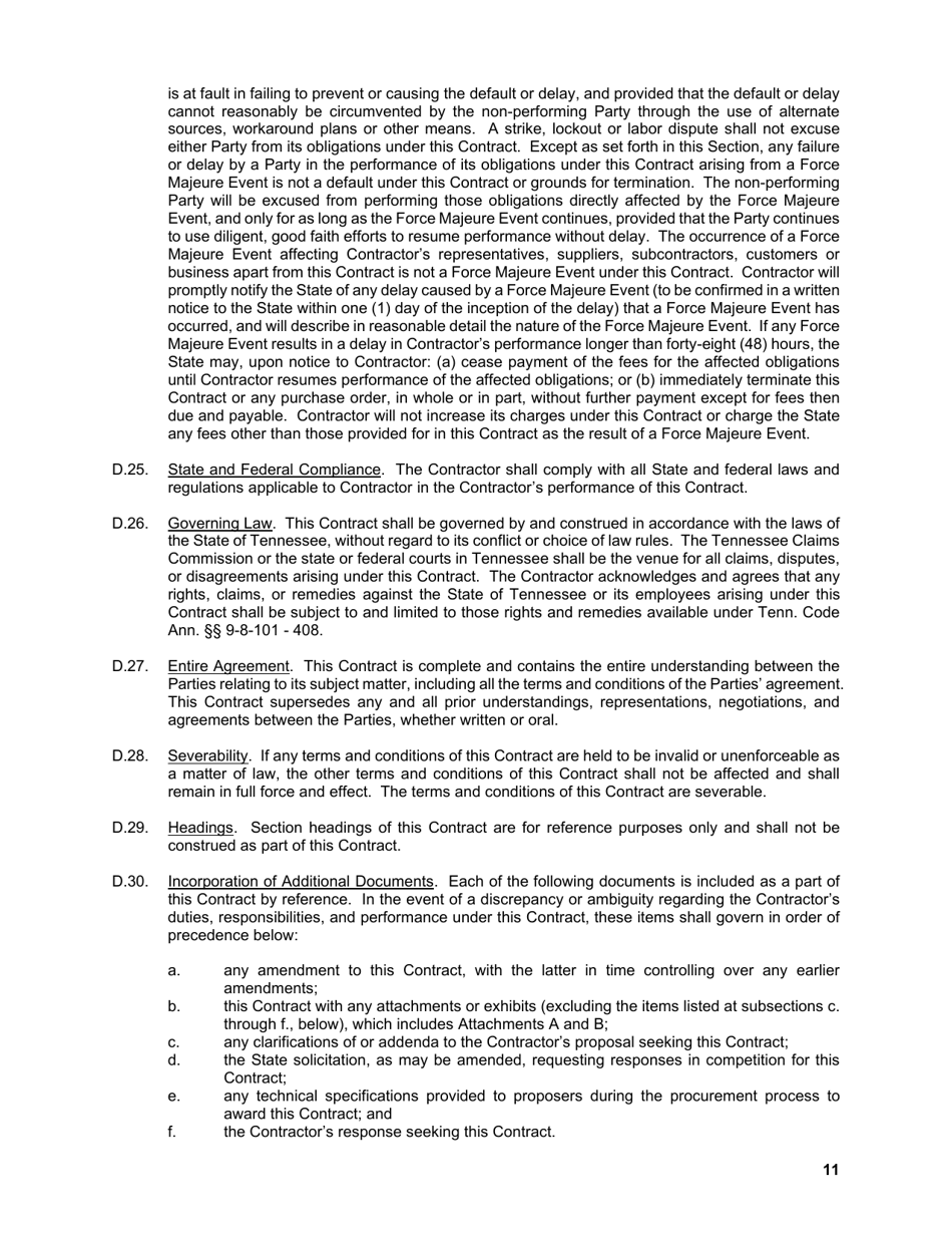 Solicitation for Deputy Building Inspector - Tennessee, Page 20