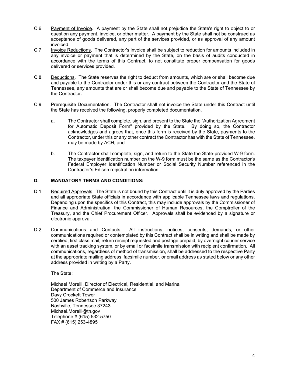 Solicitation for Deputy Electrical Inspector - Tennessee, Page 13