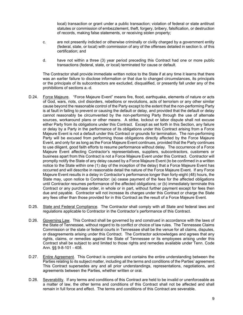 Solicitation for Deputy Electrical Inspector - Tennessee, Page 18