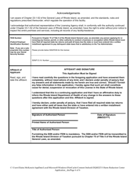 Licensing Application for Harm Reduction Centers - Rhode Island, Page 6