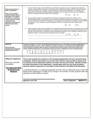 Application for Lead Contractor - Rhode Island, Page 5