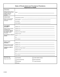 Application for Lead Training Courses - Rhode Island, Page 3