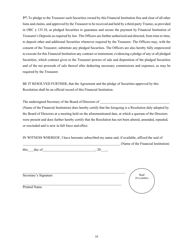 Application and Agreement for Deposit of Public Funds - Ohio, Page 10