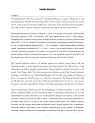 Application and Agreement for Deposit of Public Funds - Ohio, Page 11