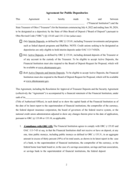Application and Agreement for Deposit of Public Funds - Ohio, Page 2