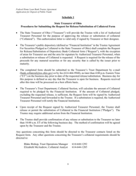 Federal Home Loan Bank Trustee Agreement for Securities Pledged as Collateral to the State Treasurer of Ohio - Ohio, Page 8