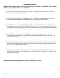 Application for Credit Enhancement - Ohio, Page 4