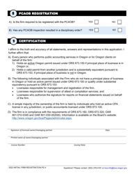 Initial Firm Registration - Oregon, Page 7