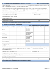 Form SRG1105H Helicopter - Application for Part-Fcl Private Pilot Licence and Light Aircraft Pilot Licence - United Kingdom, Page 4