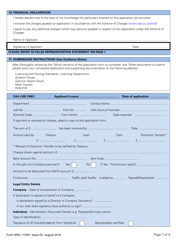 Form SRG1105H Helicopter - Application for Part-Fcl Private Pilot Licence and Light Aircraft Pilot Licence - United Kingdom, Page 7