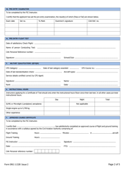 Instructor Form 1 (SRG1132B) Slmg Application - United Kingdom, Page 2