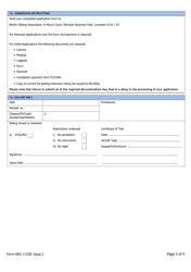 Instructor Form 1 (SRG1132B) Slmg Application - United Kingdom, Page 5