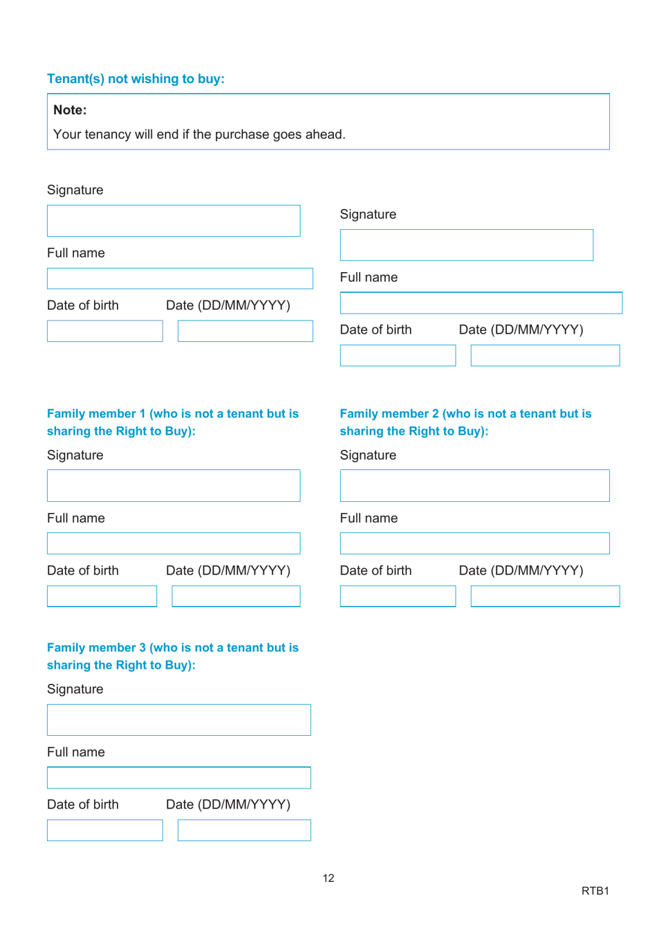 Form RTB1 Notice Claiming the Right to Buy - United Kingdom, Page 14