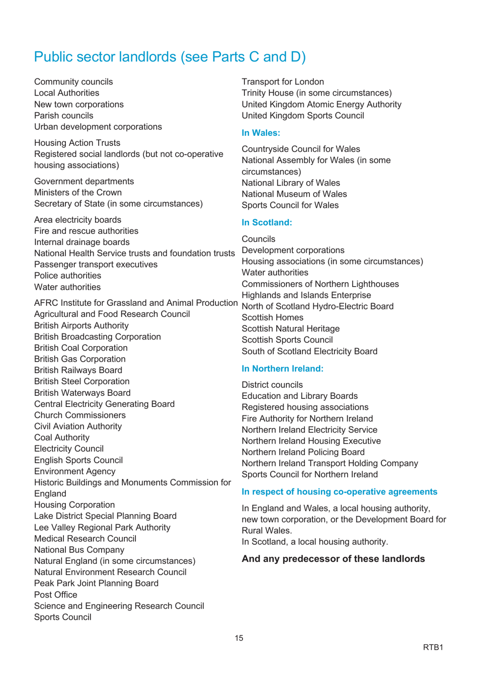 Form RTB1 Notice Claiming the Right to Buy - United Kingdom, Page 17