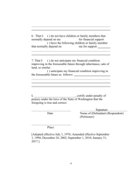 RAP Form 13 Motion for Order of Indigency - Washington, Page 4