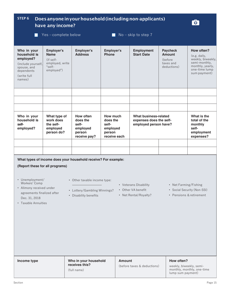 Conversion Change Report Form - Washington, D.C., Page 15