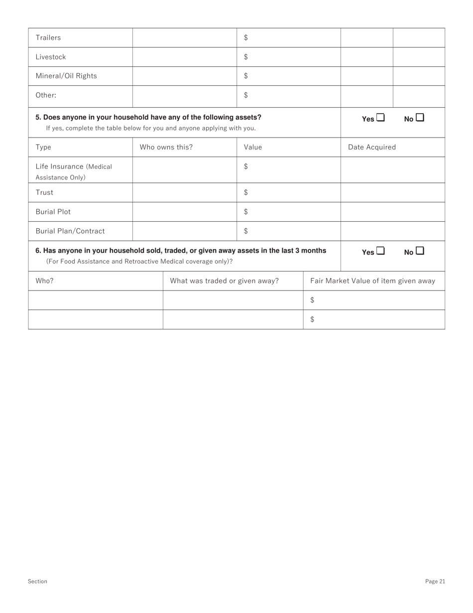 Conversion Change Report Form - Washington, D.C., Page 21