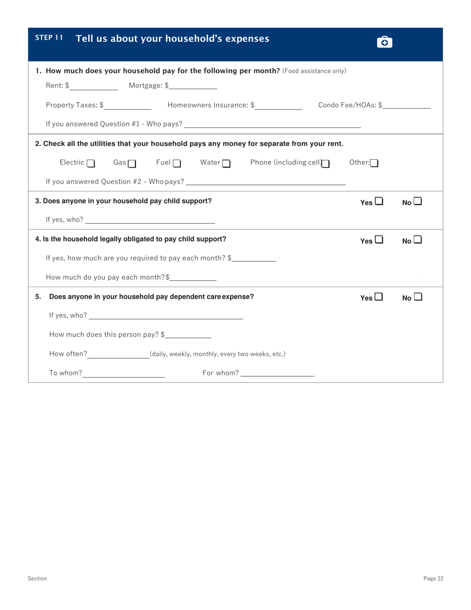 Conversion Change Report Form - Washington, D.C., Page 22